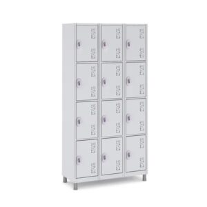 Roupeiro de aço 12 Portas Pequenas - Cód: 154