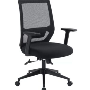 Cadeira Office Diretor com braços e base piramidal - Cód: 313