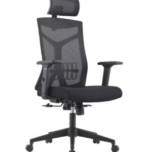 Cadeira Presidente Office c/ apoio de cabeça - Cód: 220